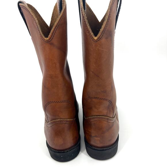 Durango Comfort Core Mens Western Leather Boots Slip Resistant Size 9D - Picture 4 of 11